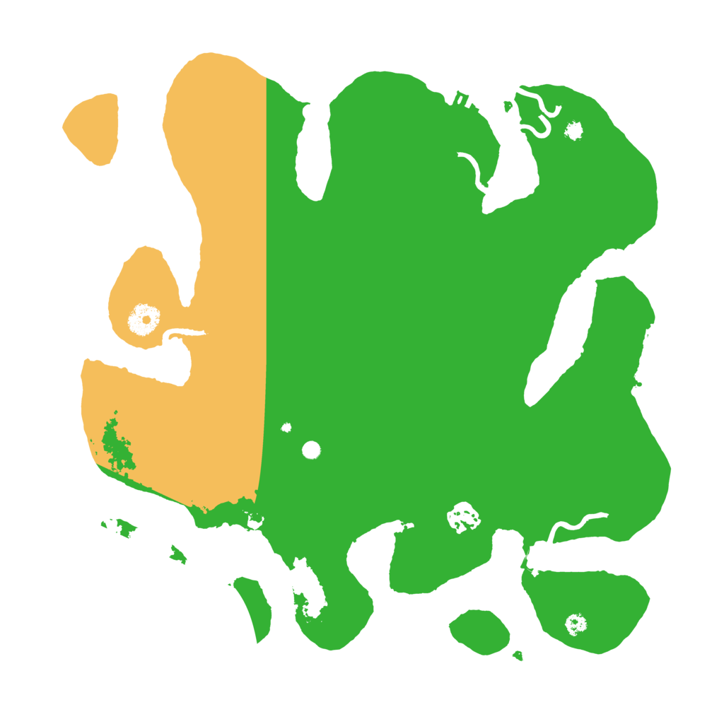 Biome Rust Map: Procedural Map, Size: 3500, Seed: 190041004