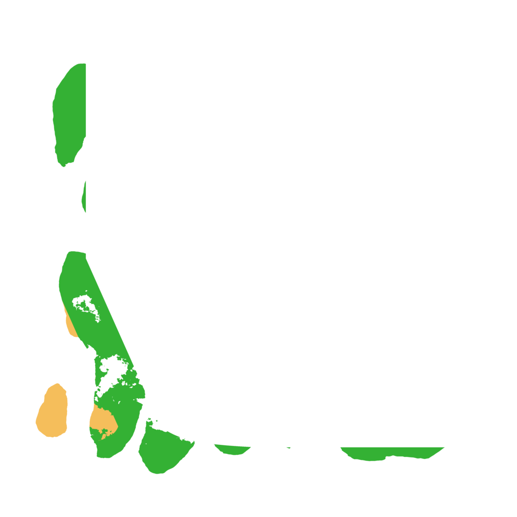 Biome Rust Map: Barren, Size: 3500, Seed: 1100070