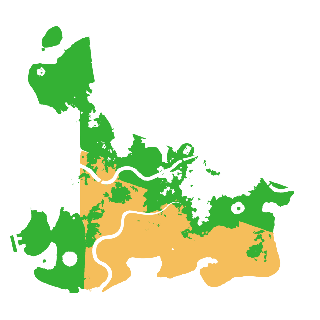Biome Rust Map: Procedural Map, Size: 3800, Seed: 1079384471
