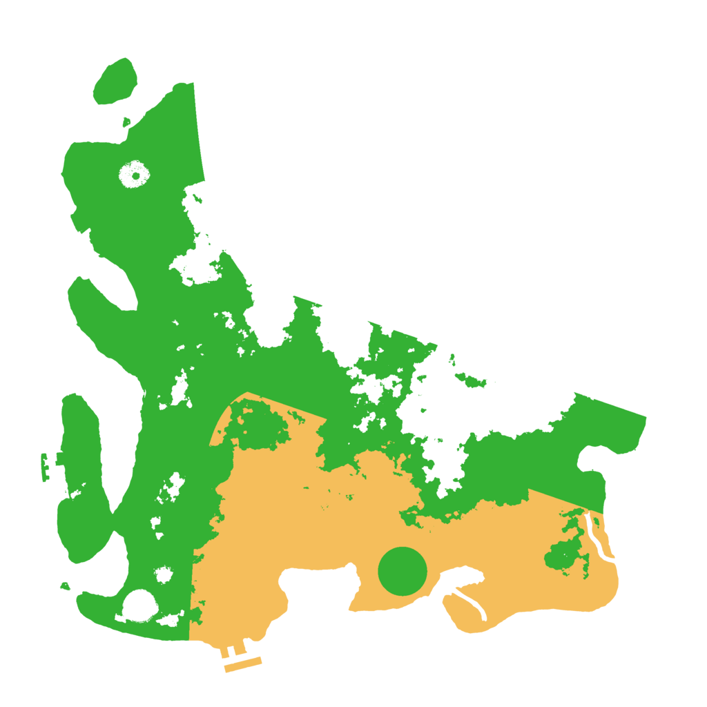 Biome Rust Map: Procedural Map, Size: 3800, Seed: 1079384471