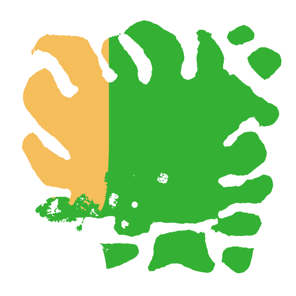 Biome Rust Map: Barren, Size: 4250, Seed: 660519377