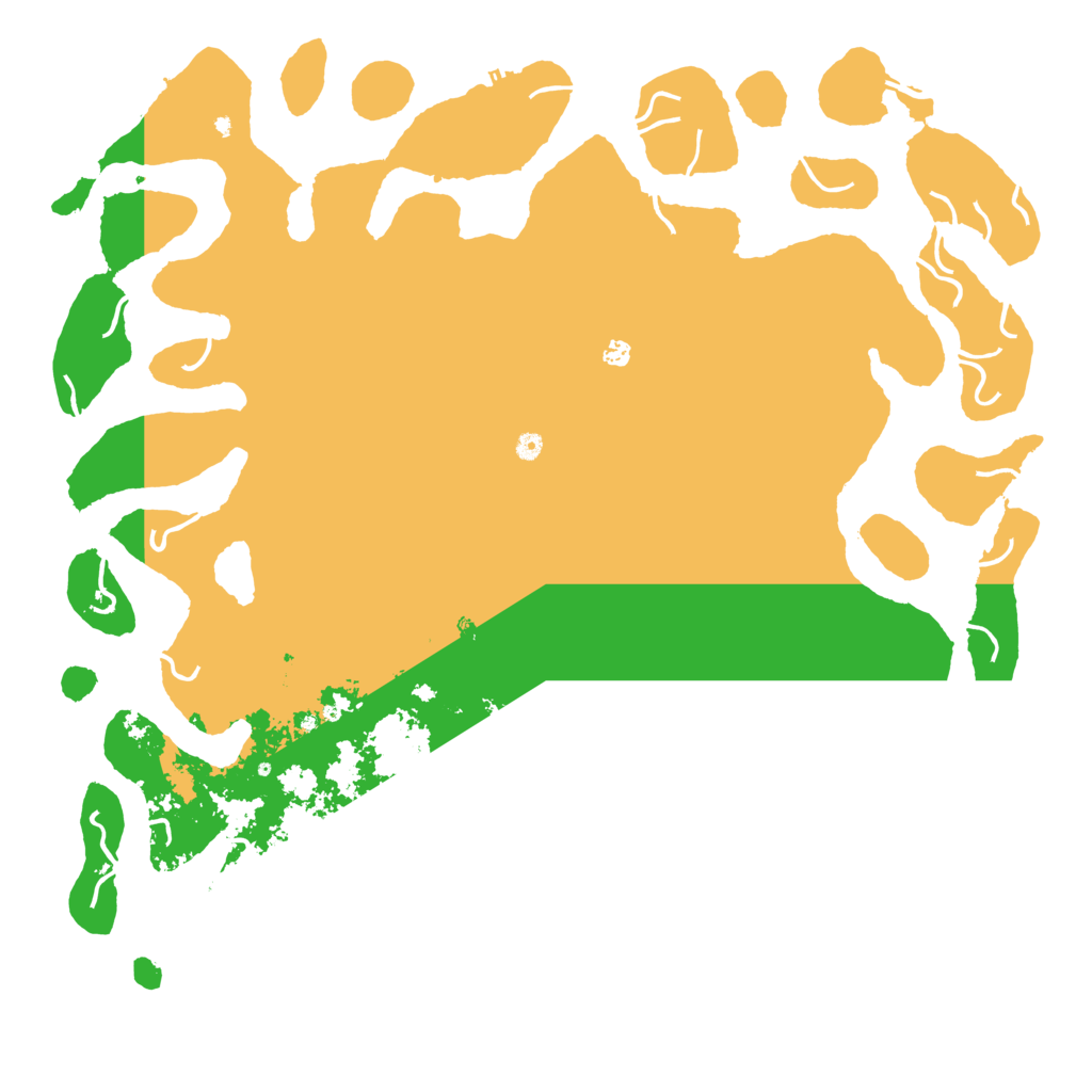 Biome Rust Map: Procedural Map, Size: 6000, Seed: 10578422