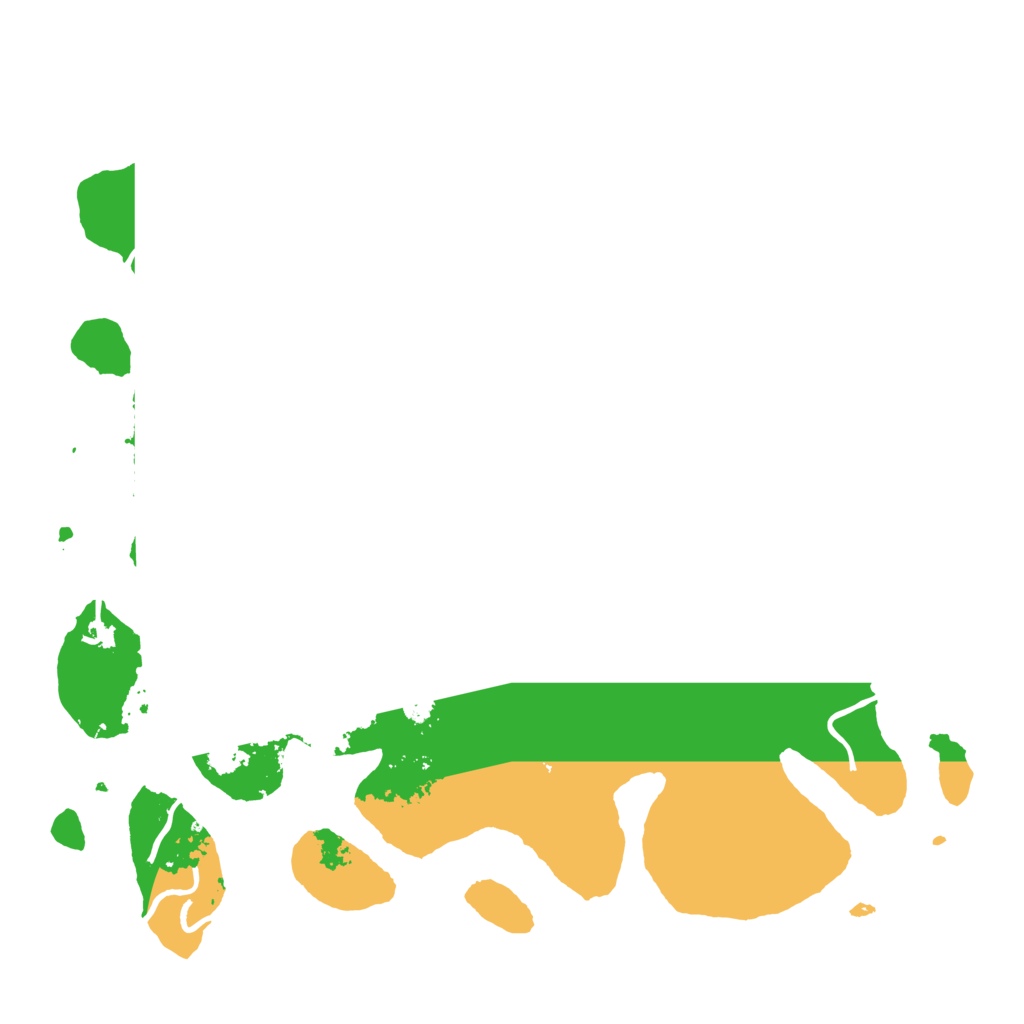 Biome Rust Map: Procedural Map, Size: 4500, Seed: 32536