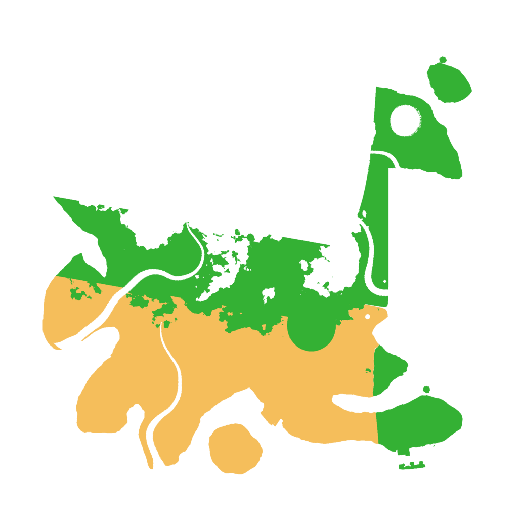 Biome Rust Map: Procedural Map, Size: 3000, Seed: 2109088844