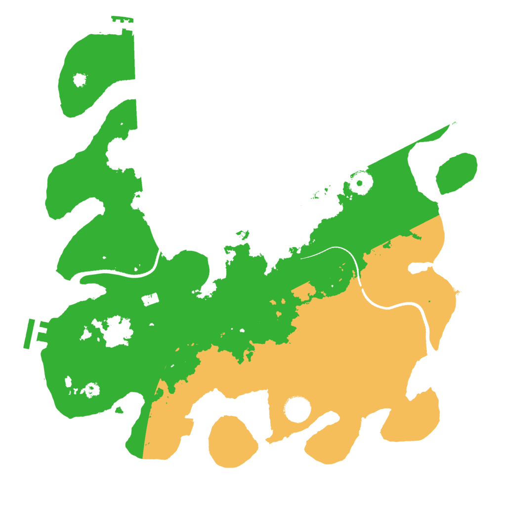 Biome Rust Map: Procedural Map, Size: 3400, Seed: 922024