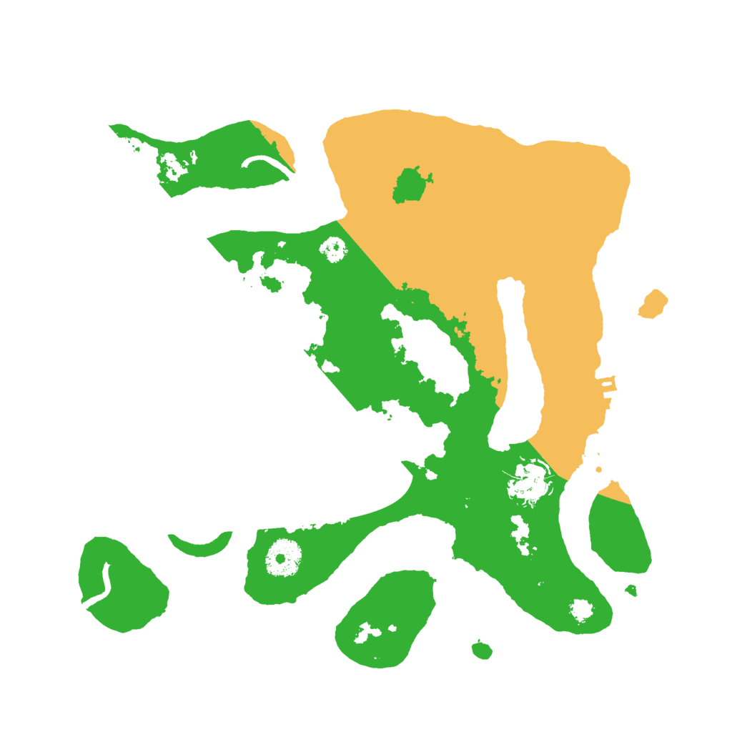 Biome Rust Map: Procedural Map, Size: 3000, Seed: 1372709977