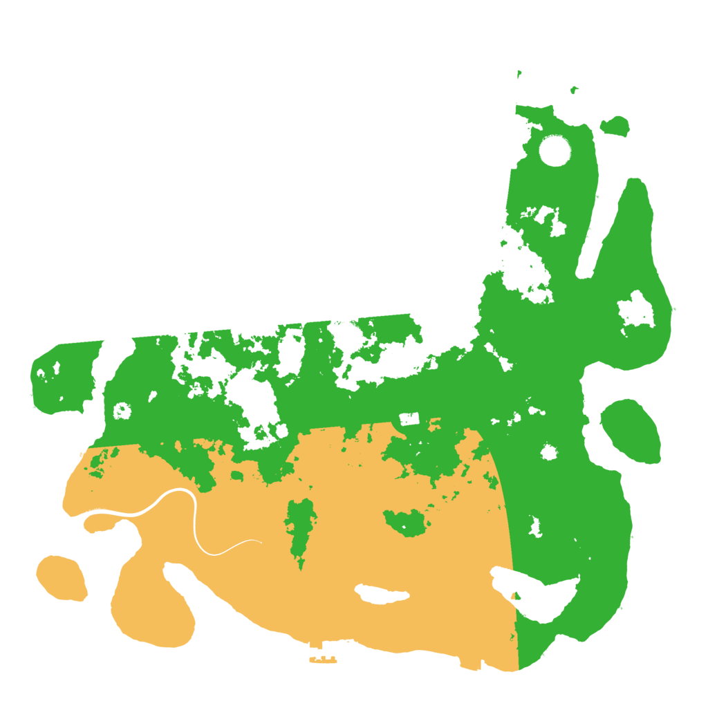 Biome Rust Map: Procedural Map, Size: 3950, Seed: 382365907