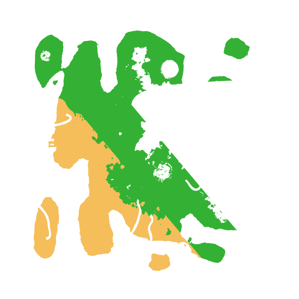 Biome Rust Map: Procedural Map, Size: 3000, Seed: 694943653