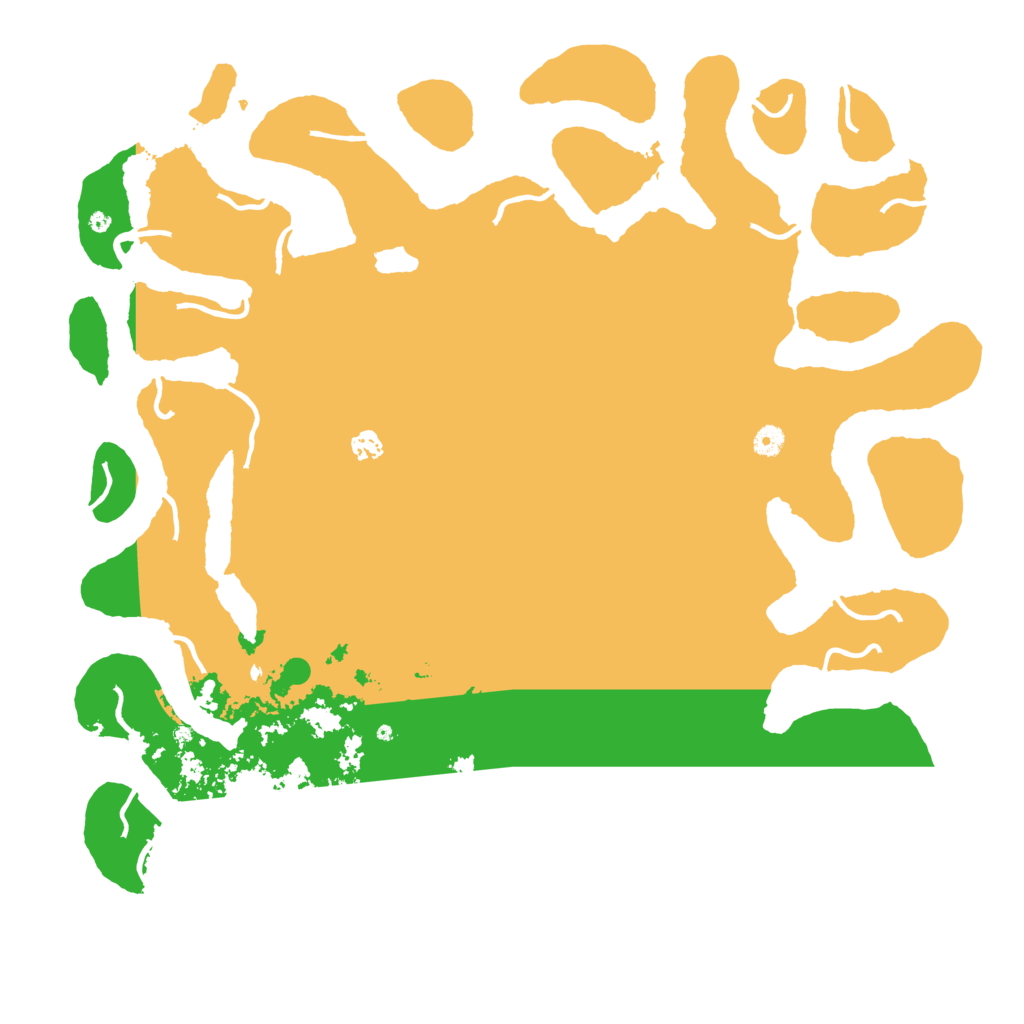 Biome Rust Map: Procedural Map, Size: 5000, Seed: 7523972