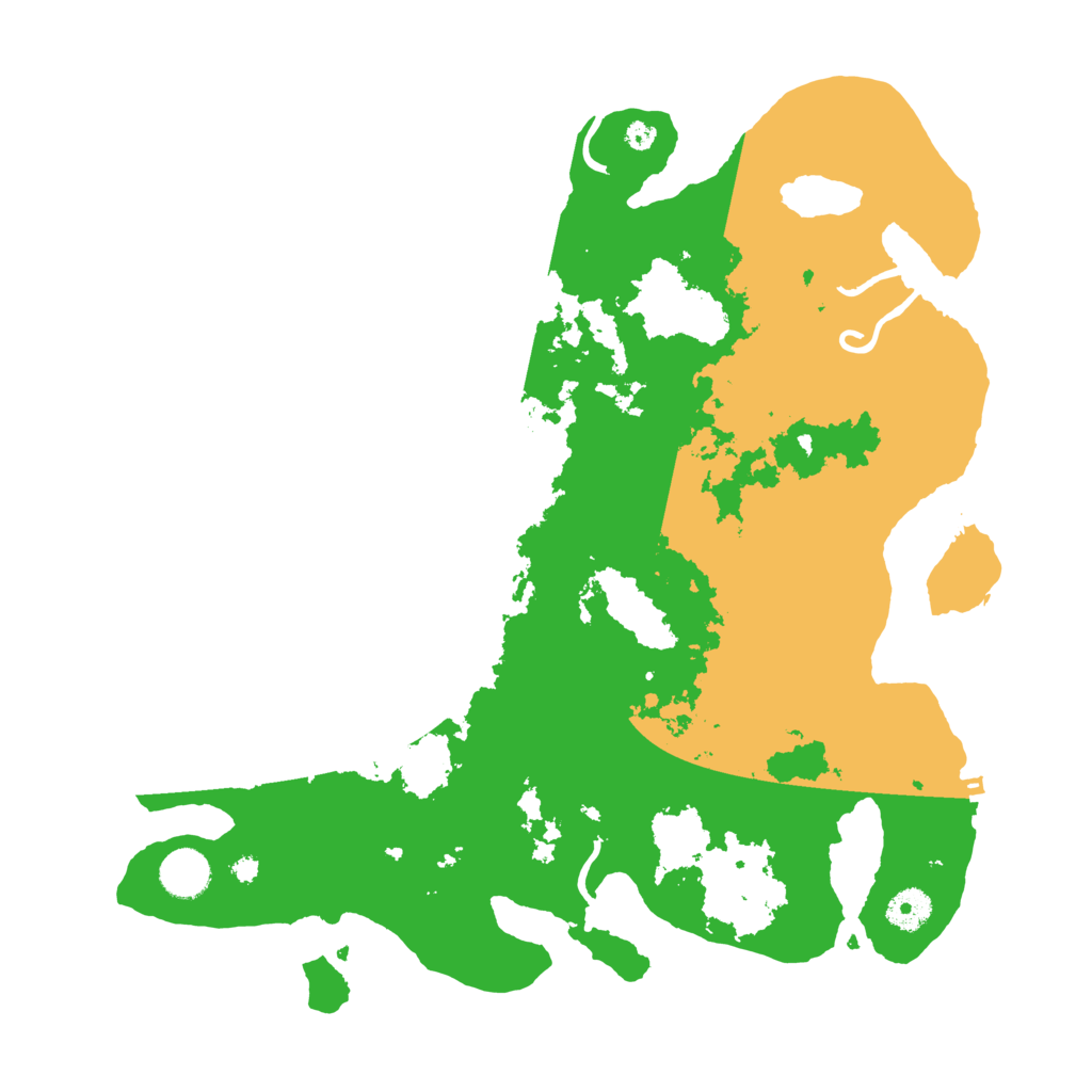 Biome Rust Map: Procedural Map, Size: 3850, Seed: 168955254