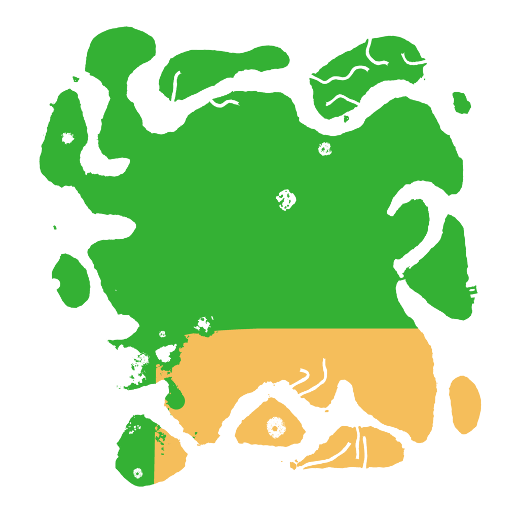 Biome Rust Map: Procedural Map, Size: 4000, Seed: 529172811