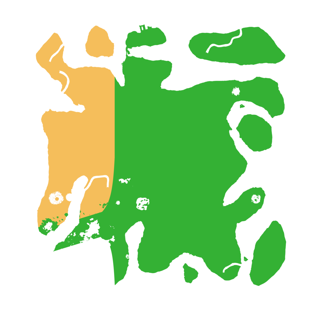 Biome Rust Map: Procedural Map, Size: 3500, Seed: 1940723947