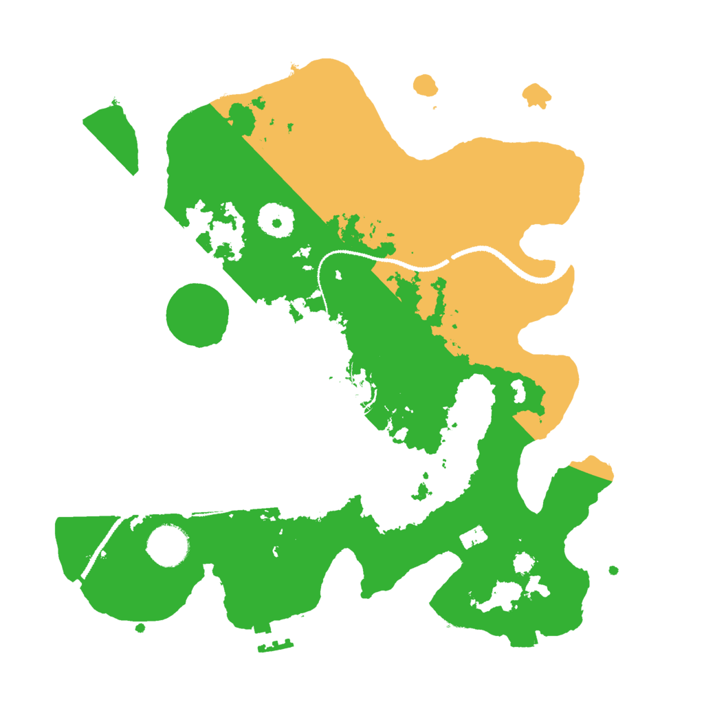 Biome Rust Map: Procedural Map, Size: 3000, Seed: 1459822029