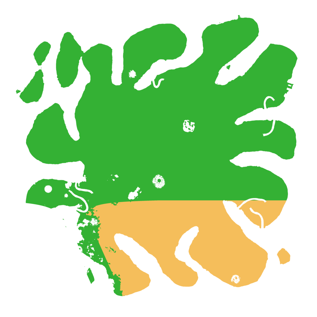 Biome Rust Map: Procedural Map, Size: 3750, Seed: 9585