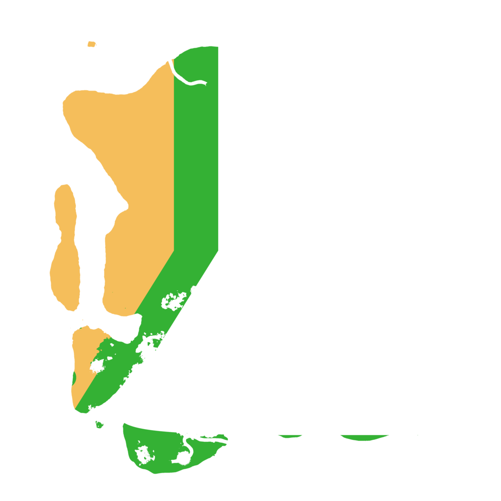 Biome Rust Map: Procedural Map, Size: 3250, Seed: 250693