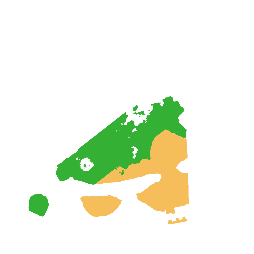 Biome Rust Map: Procedural Map, Size: 2000, Seed: 860962661