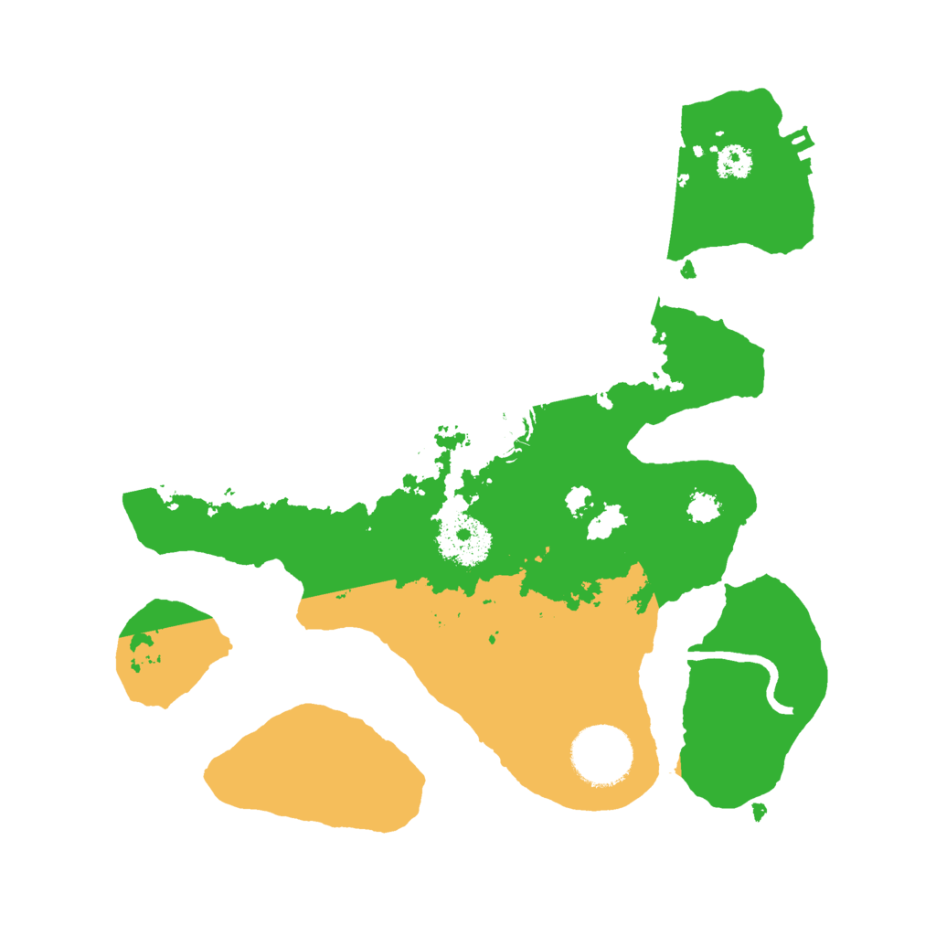 Biome Rust Map: Procedural Map, Size: 2700, Seed: 1182169450