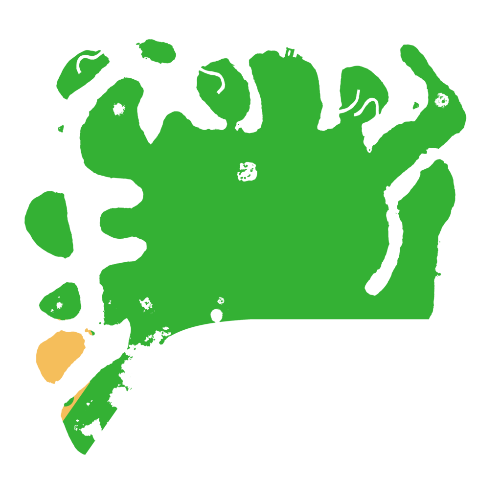 Biome Rust Map: Procedural Map, Size: 3700, Seed: 136891978