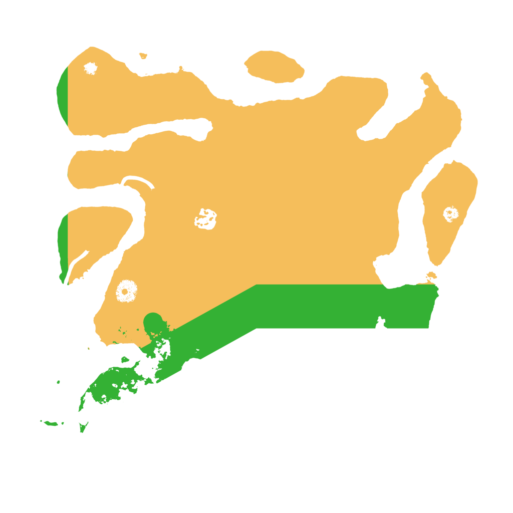 Biome Rust Map: Procedural Map, Size: 3500, Seed: 1598365187