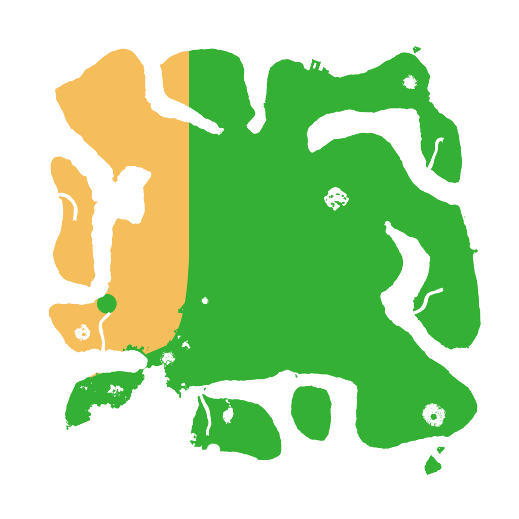 Biome Rust Map: Procedural Map, Size: 3500, Seed: 3677406