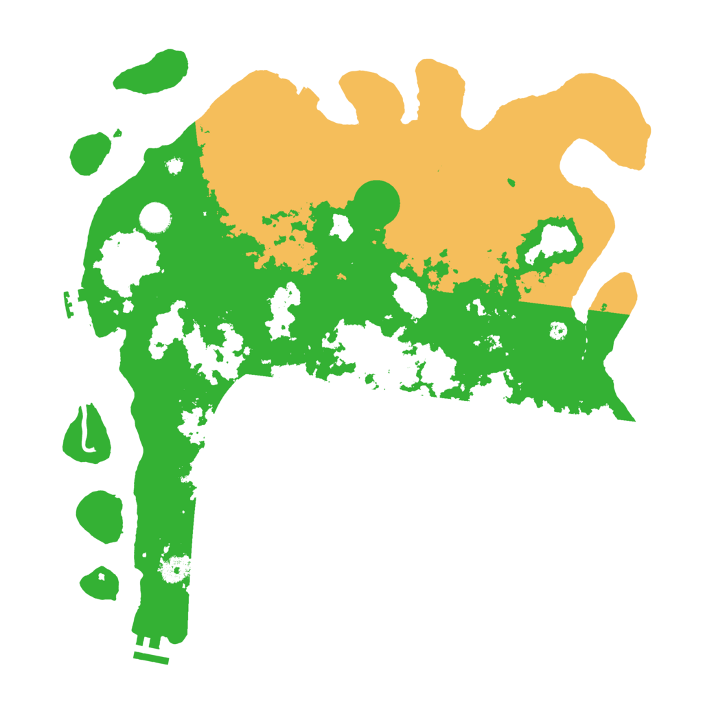 Biome Rust Map: Procedural Map, Size: 4000, Seed: 399323373