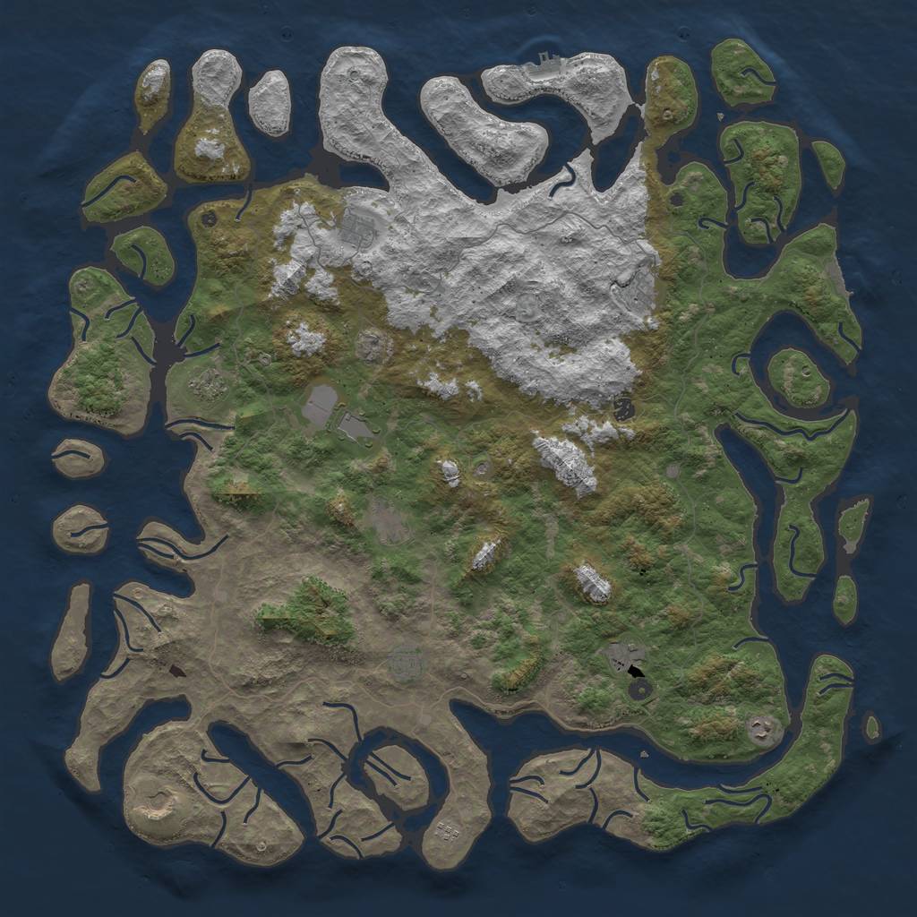 Procedural map rust карта что это