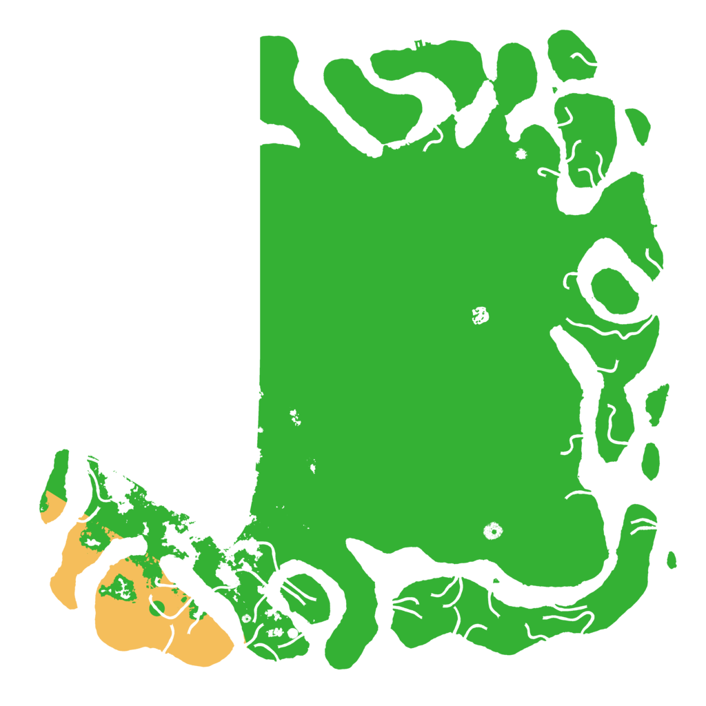 Biome Rust Map: Procedural Map, Size: 6000, Seed: 49526888