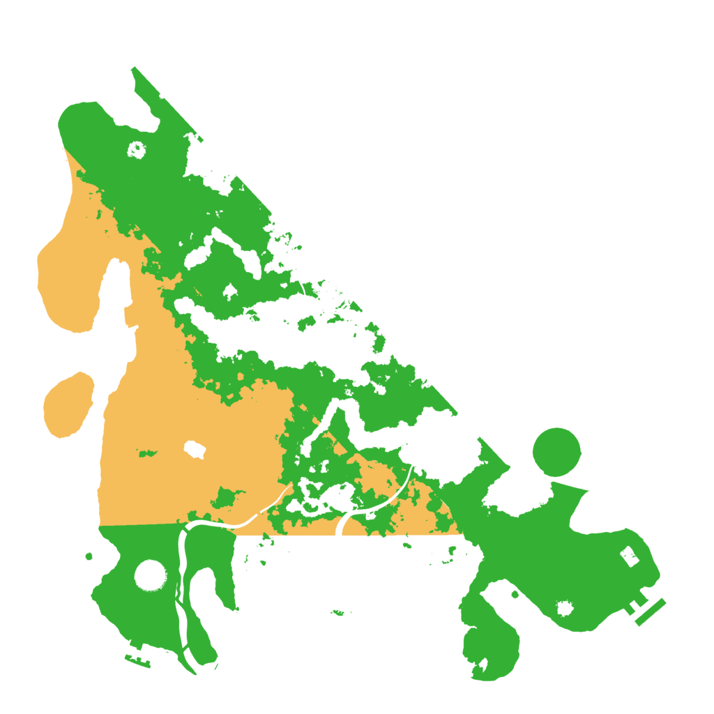 Biome Rust Map: Procedural Map, Size: 4000, Seed: 427482