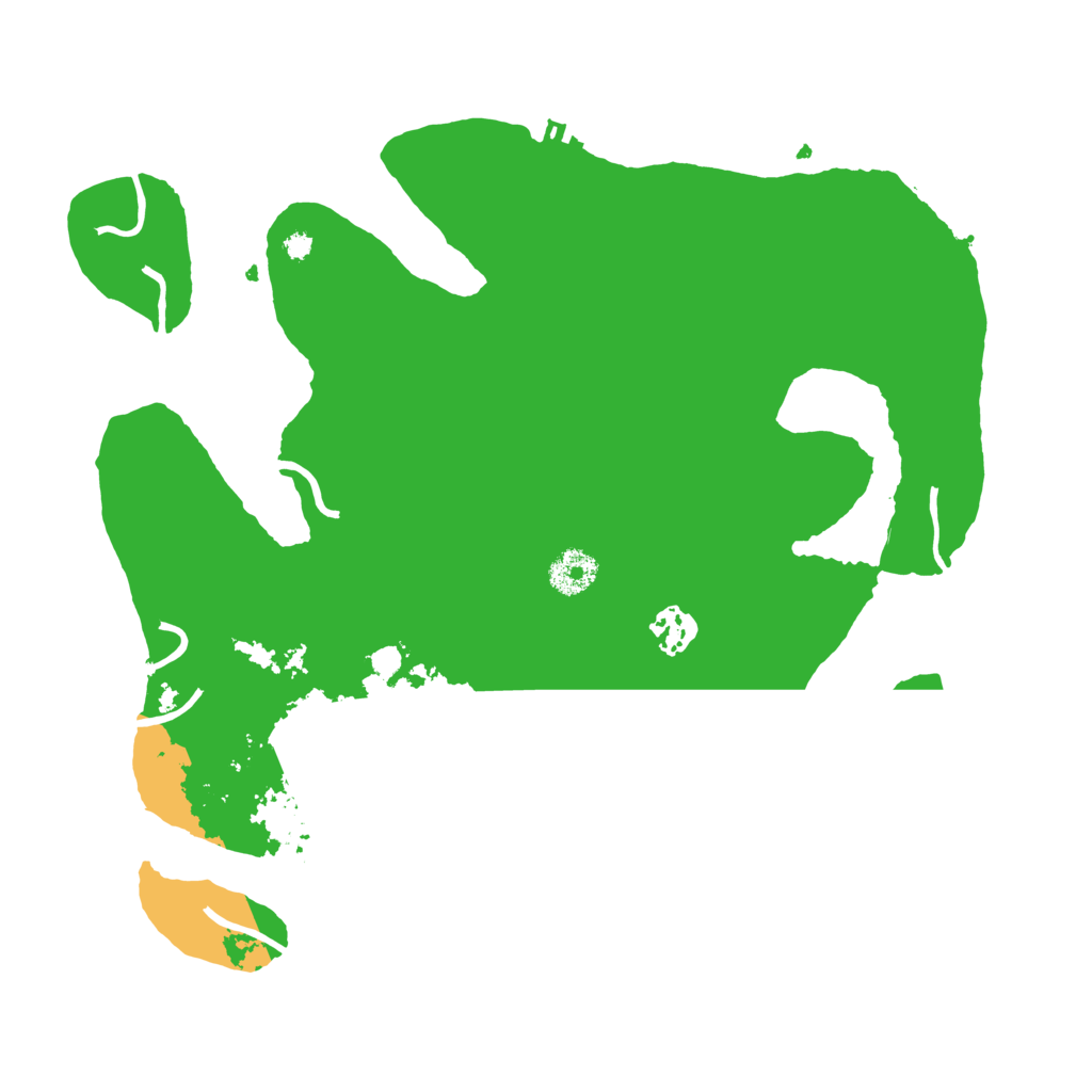 Biome Rust Map: Procedural Map, Size: 3500, Seed: 1563687499