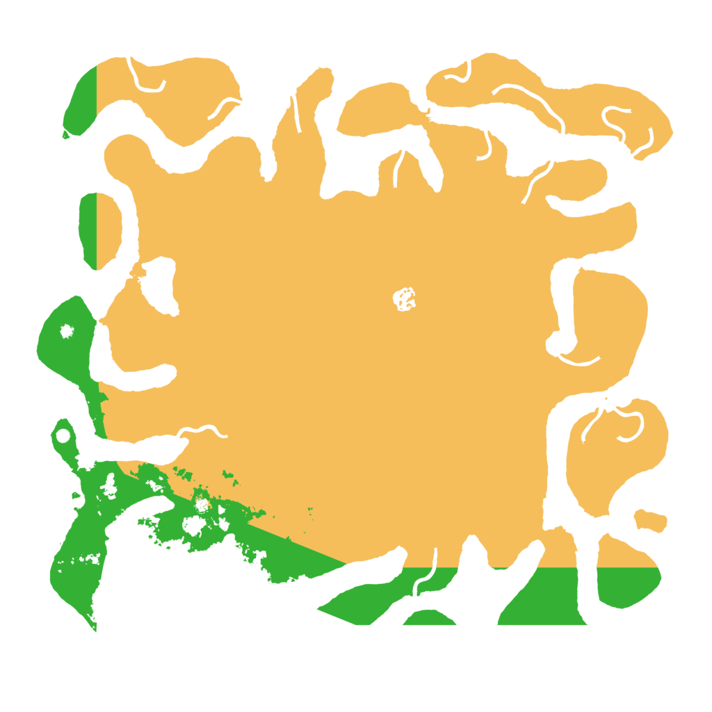 Biome Rust Map: Procedural Map, Size: 4500, Seed: 2035501721