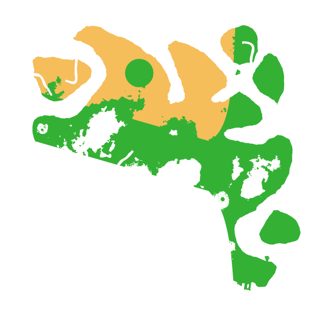 Biome Rust Map: Procedural Map, Size: 3000, Seed: 1919581092