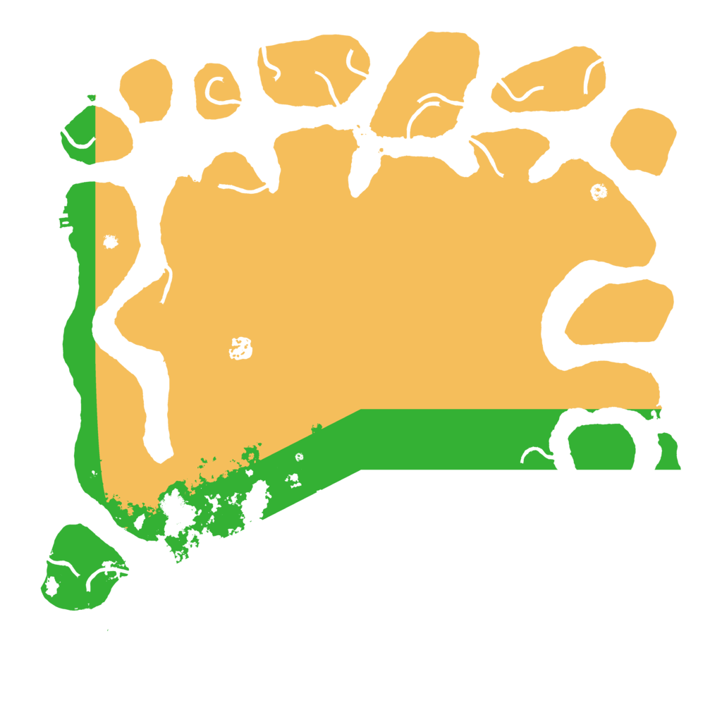 Biome Rust Map: Procedural Map, Size: 4500, Seed: 98874