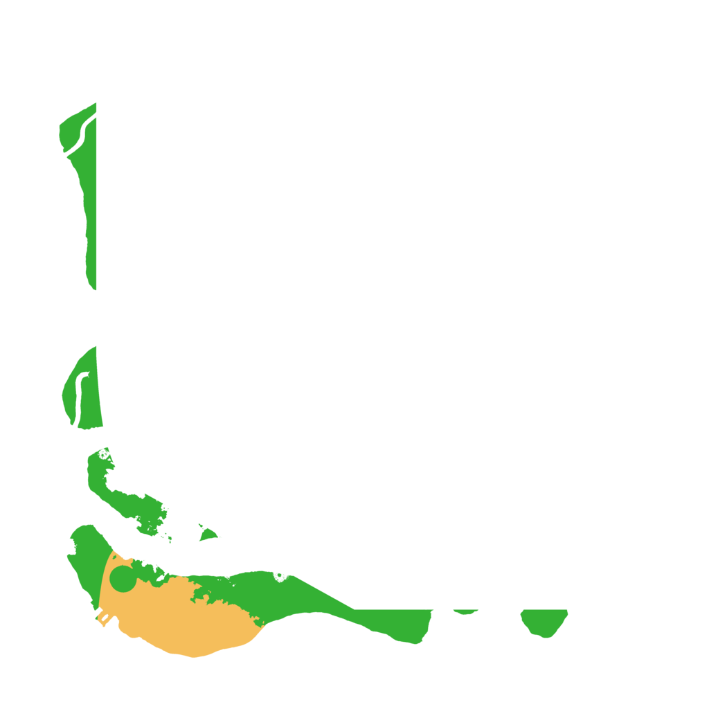 Biome Rust Map: Procedural Map, Size: 3500, Seed: 54154645