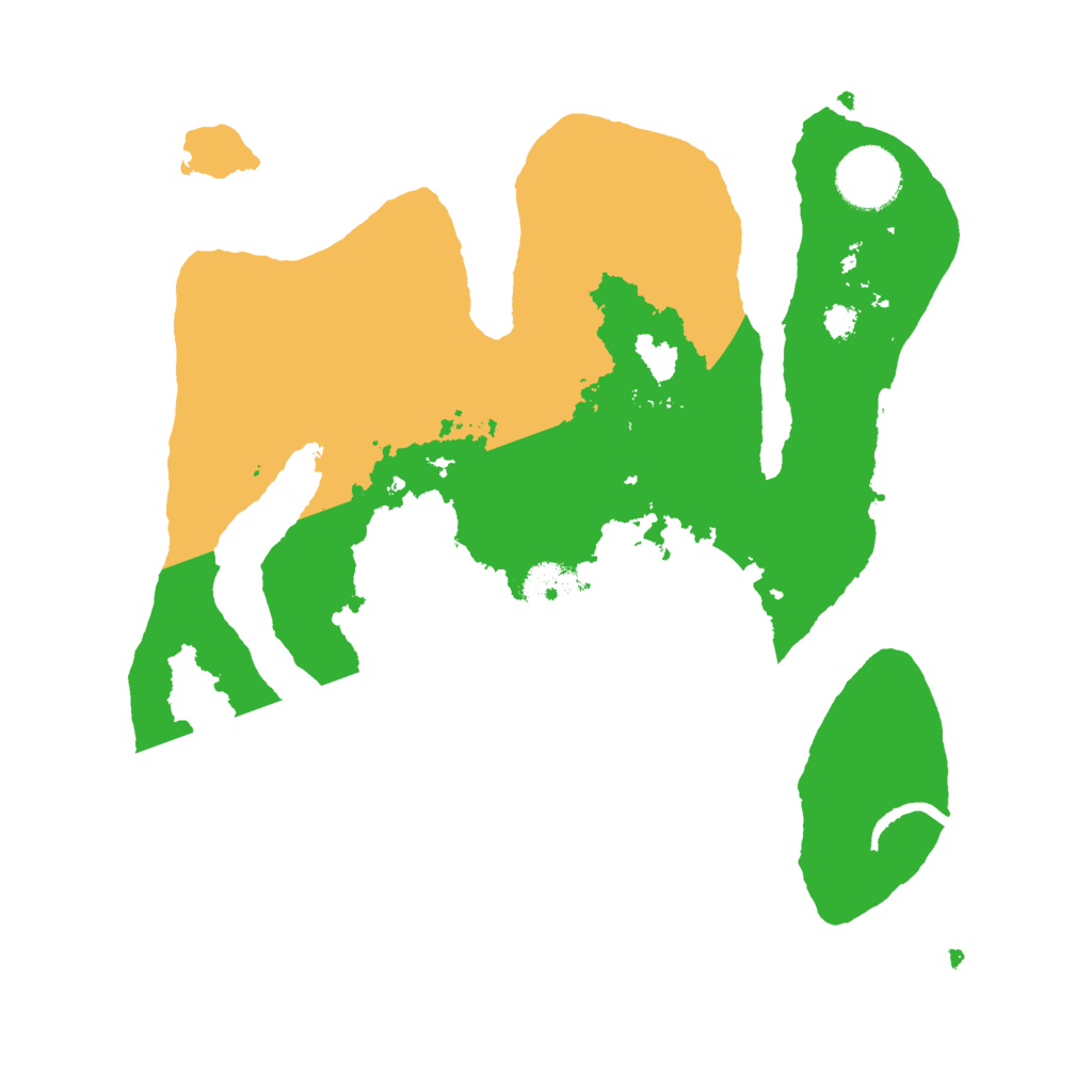 Biome Rust Map: Procedural Map, Size: 3000, Seed: 178235545