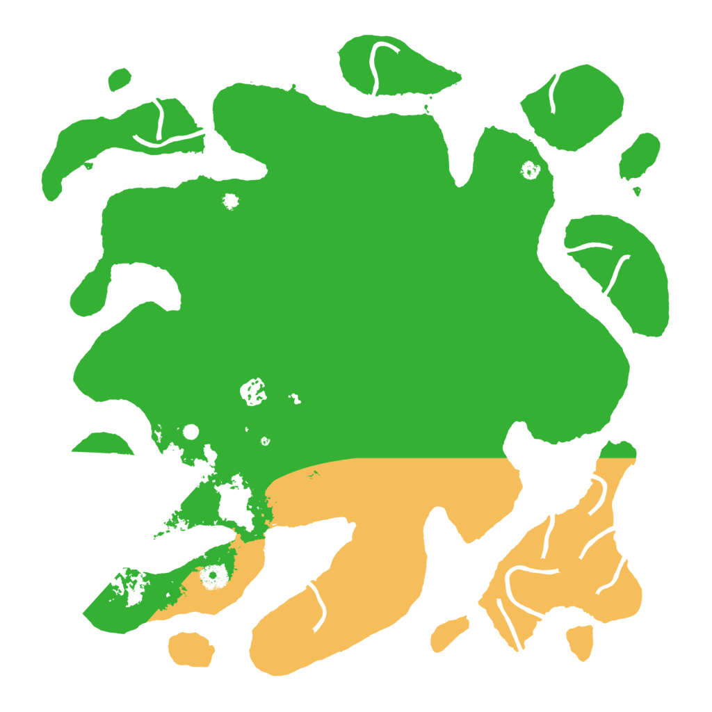 Biome Rust Map: Procedural Map, Size: 4000, Seed: 39673