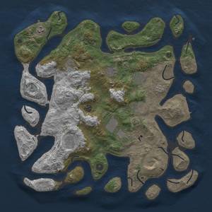 Thumbnail Rust Map: Procedural Map, Size: 4250, Seed: 38999164, 14 Monuments