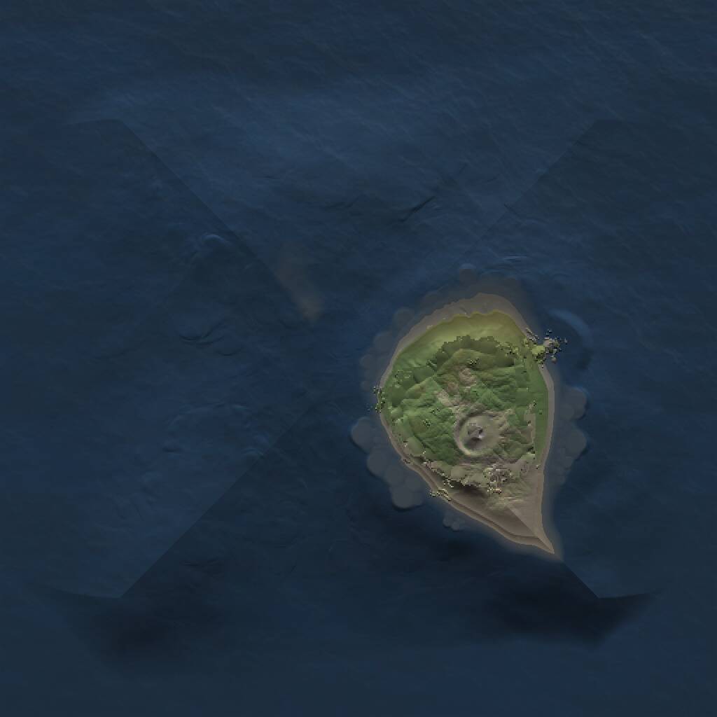 Rust Map: Procedural Map, Size: 1100, Seed: 2147483645, 1 Monuments