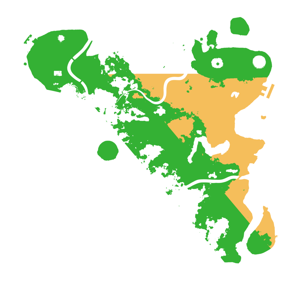 Biome Rust Map: Procedural Map, Size: 4000, Seed: 953225