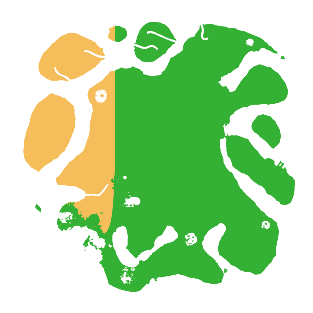 Biome Rust Map: Procedural Map, Size: 3750, Seed: 999995