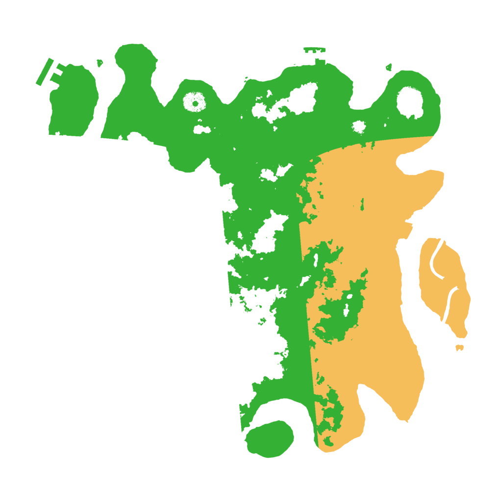 Biome Rust Map: Procedural Map, Size: 3500, Seed: 647127506