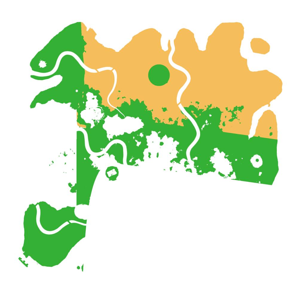 Biome Rust Map: Procedural Map, Size: 3750, Seed: 85540673