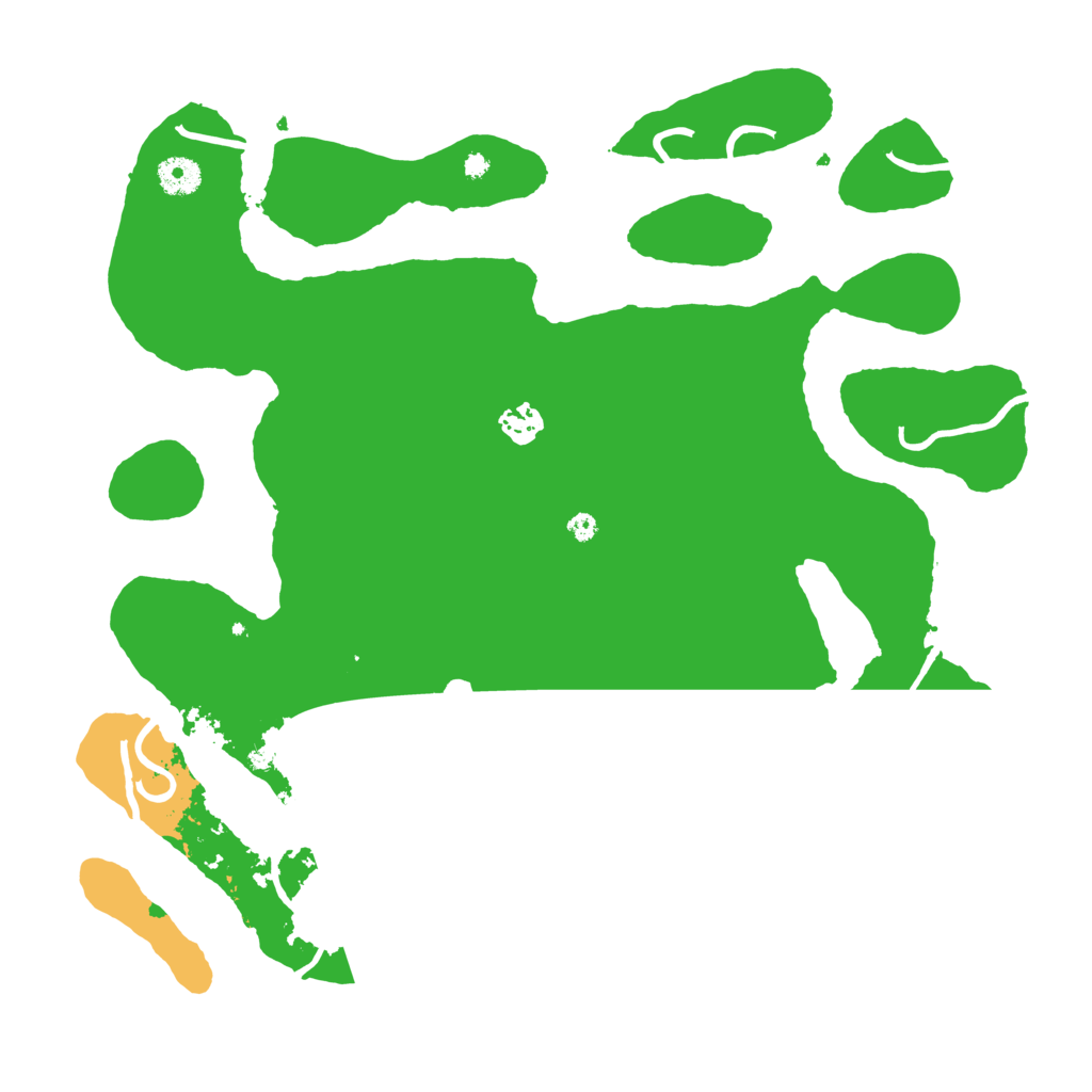 Biome Rust Map: Procedural Map, Size: 4000, Seed: 12580