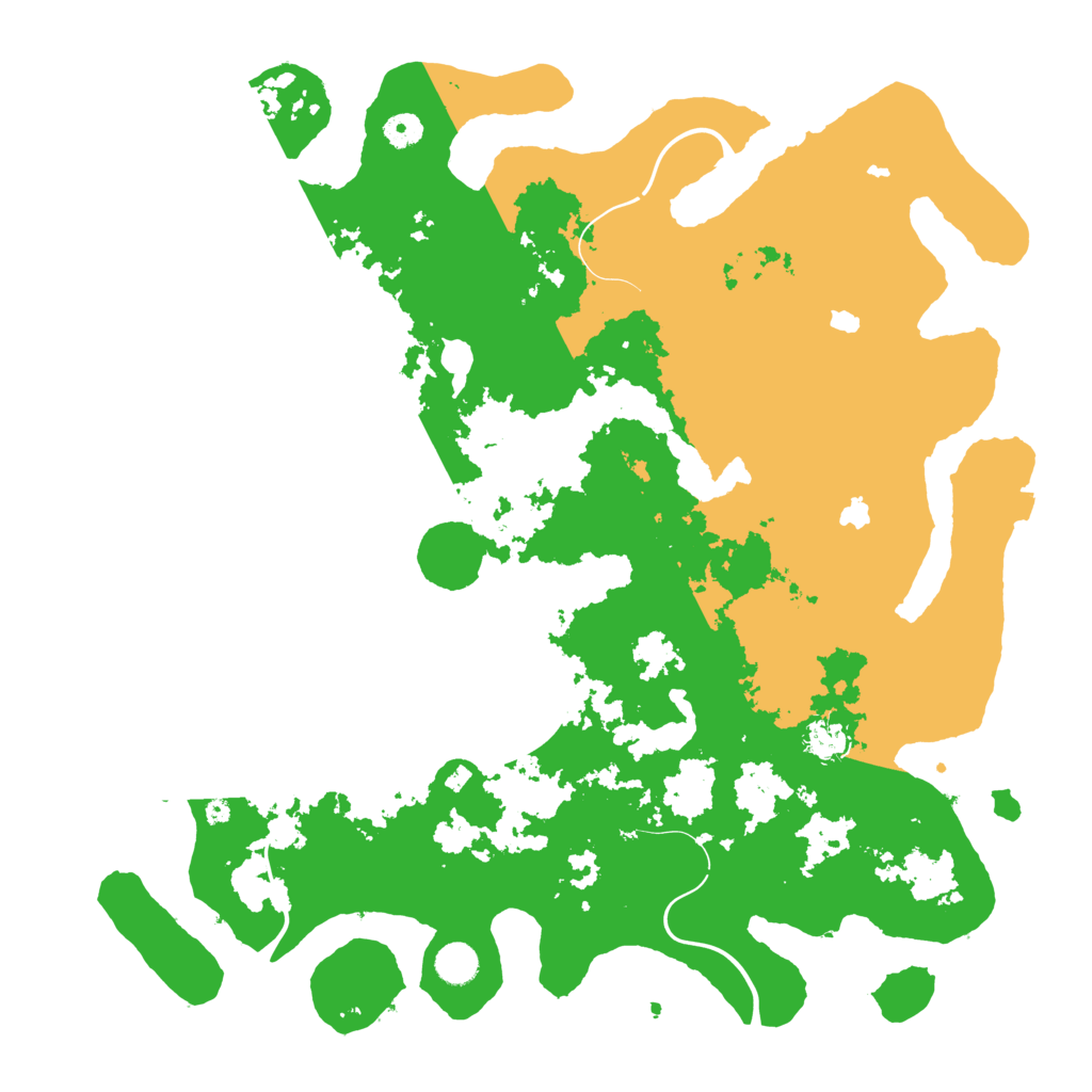 Biome Rust Map: Procedural Map, Size: 4500, Seed: 1579000398