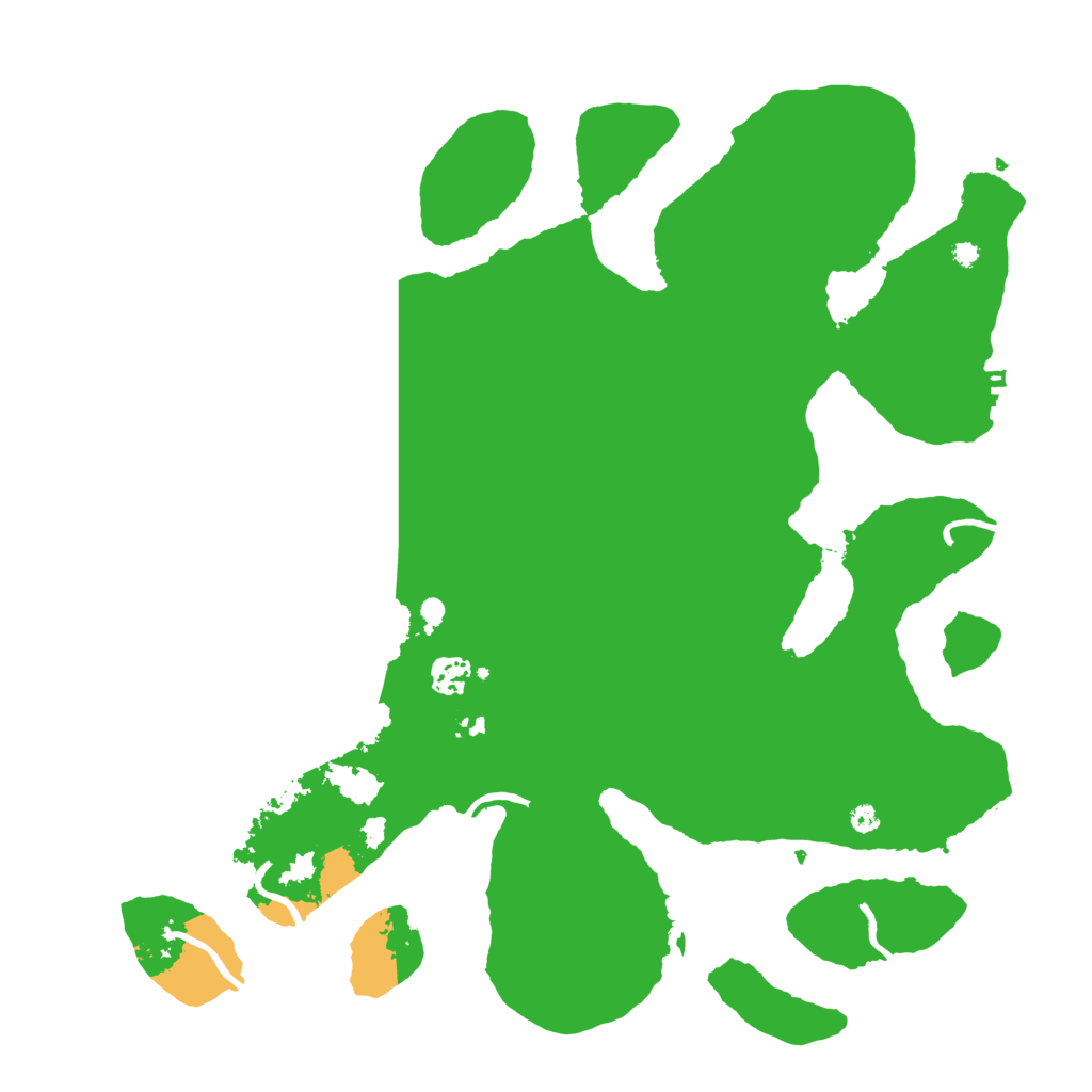 Biome Rust Map: Procedural Map, Size: 4000, Seed: 95357201