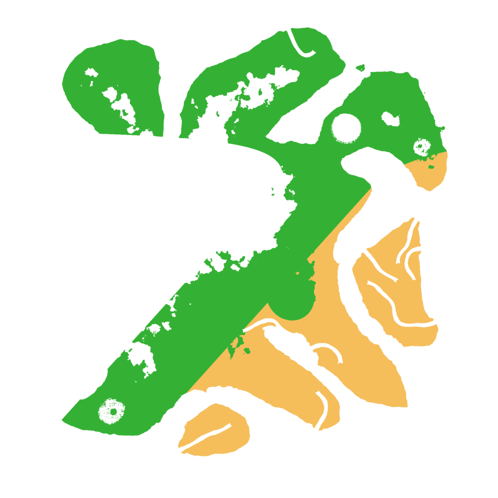 Biome Rust Map: Procedural Map, Size: 3000, Seed: 1422673