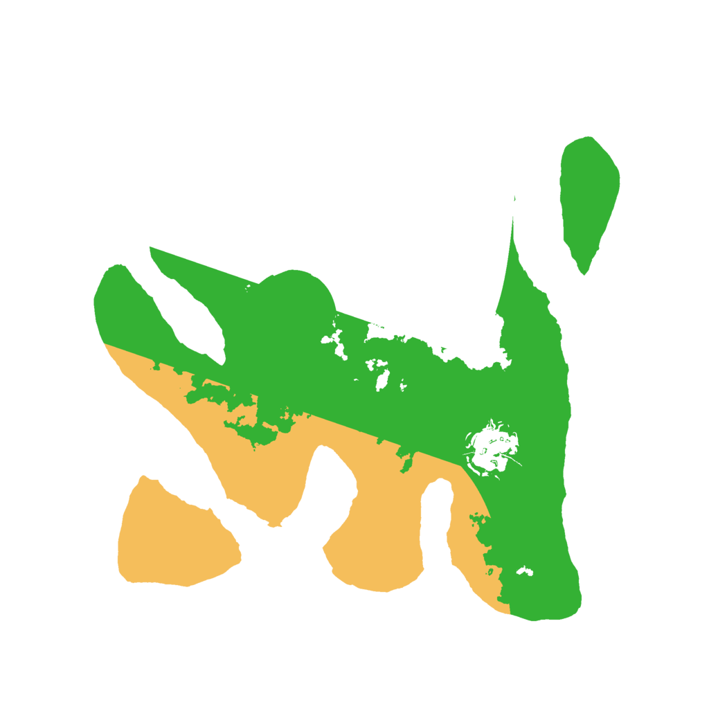 Biome Rust Map: Barren, Size: 2500, Seed: 97524641