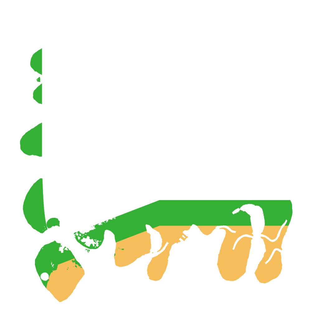 Biome Rust Map: Procedural Map, Size: 3500, Seed: 241684729