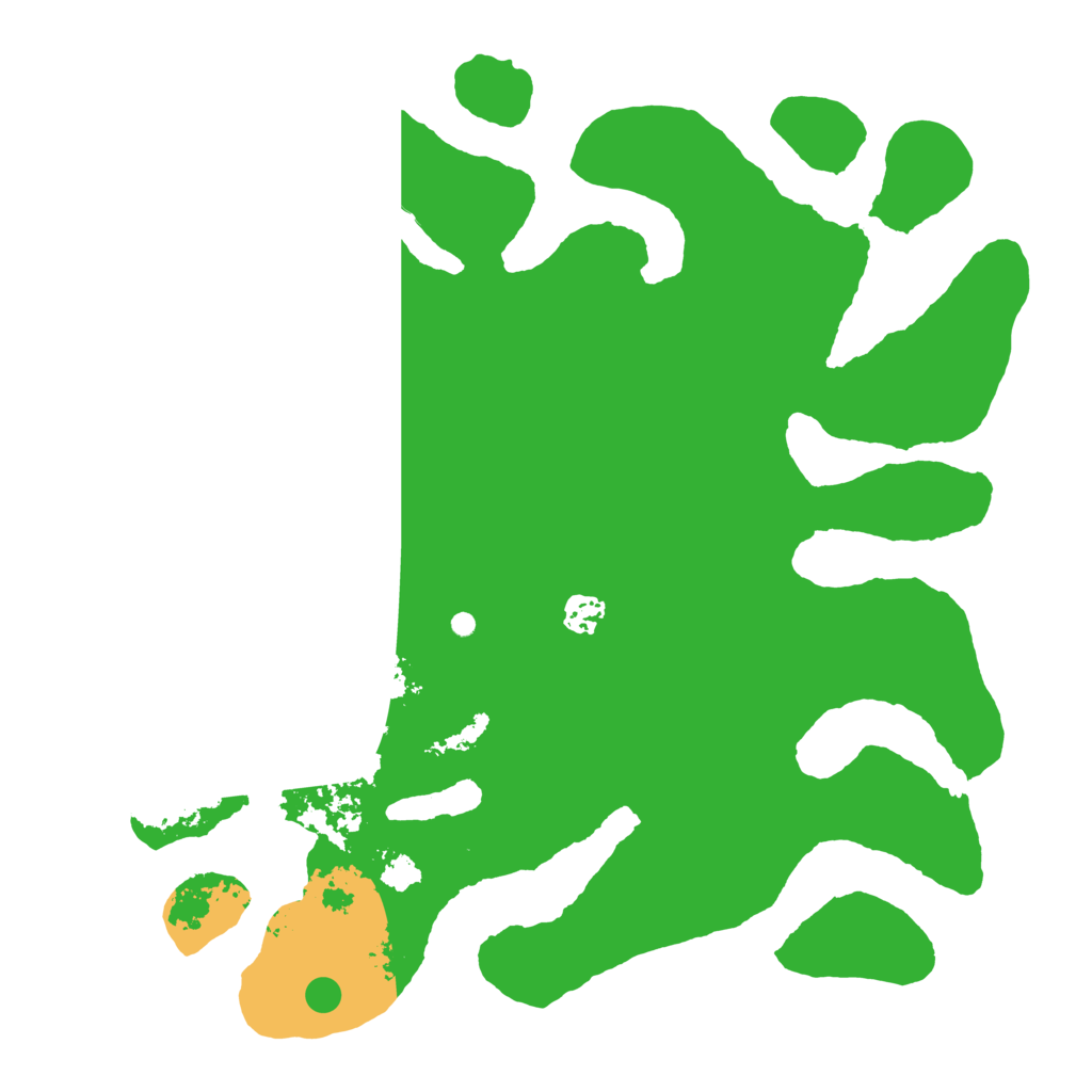 Biome Rust Map: Barren, Size: 4000, Seed: 777777