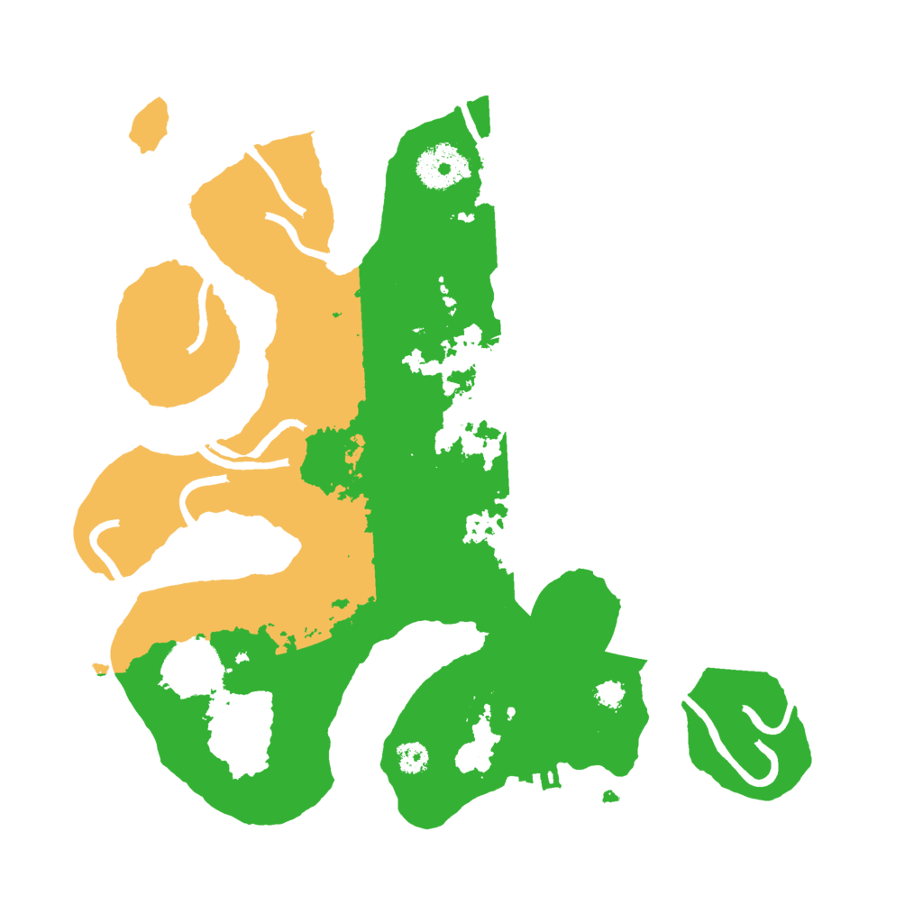 Biome Rust Map: Procedural Map, Size: 3000, Seed: 2422150