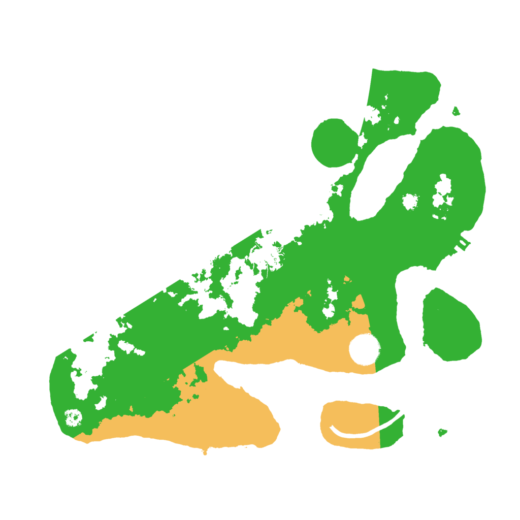 Biome Rust Map: Procedural Map, Size: 3000, Seed: 996469505